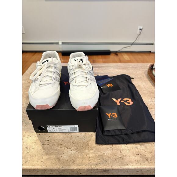 Y-3 Unisex Sprint Fashion Sneakers In Box size 7 US - Picture 3 of 9